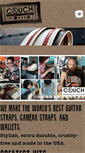 Mobile Screenshot of couchguitarstraps.com